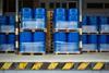 Chemicals storage barrels