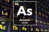 Periodic table of the elements – 33 – Arsenic