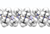 Helical strand of the crystal structure of diethylamine