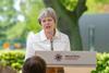Prime Minister Theresa May visiting Jodrell Bank to outline the government's modern Industrial Strategy, 21 May 2018