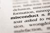 misconduct dictionary definition