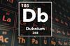 Periodic table of the elements – 105 – Dubnium