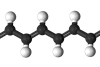 Polyacetylene 3D ball structure