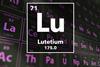 Periodic table of the elements – 71 – Lutetium