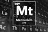 Periodic table of the elements – 109 – Meitnerium