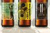 Bottled beer with chemically suitable names