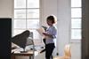 Pregnant employee in the office