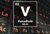 Periodic table of the elements – 23 – Vanadium