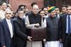 Arun Jaitley, India finance minister announcing budget, 1st Feb 2017 - Index