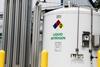 Liquid nitrogen tank