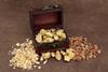 A chest of gold, frankincense and myrrh