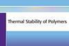 Book cover - Thermal stability of polymers