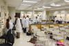 Students in practical laboratory
