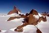 An image showing the Ulvetanna Peak in Antarctica