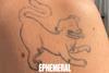 Ephemeral tattoo