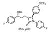Trifluoromethylation of a simple cholesterol absorption inhibitor