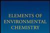 Book cover - Elements of environmental chemistry