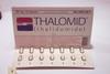 pack of thalidomide tablets