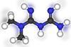 Metformin drug molecule