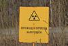 An image showing a Mayak nuclear reprocessing plant warning sign, Chelyabinsk area