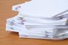 An image showing a stack of papers