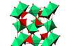 Zirconium-tungstate crystal structure