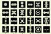 Crystal patterns