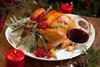 Roast Turkey and red wine