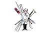 Man as Swiss knife