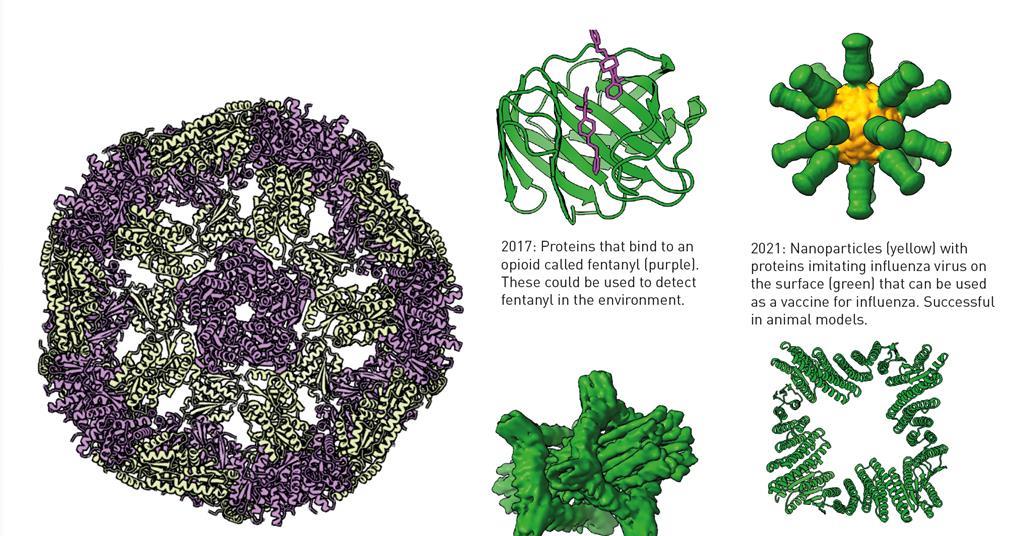 Protein design and structure prediction wins chemistry Nobel prize News Chemistry World