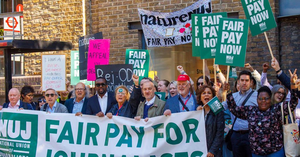 Springer Nature staff under pressure from cost-of-living crisis begin strike over pay | News