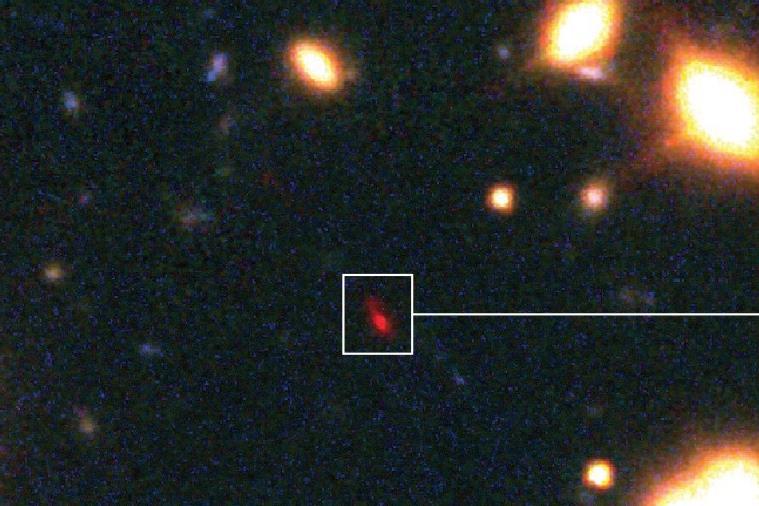 A galaxy far, far away holds oldest oxygen ever seen