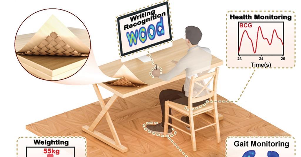 Intelligent ionotronic wood device can keep an eye on people’s health ...