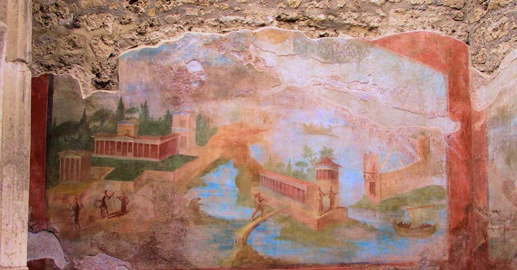 Pompeii s paintings imperilled by precipitates Research