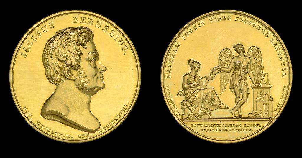 Nobel prize medal of partition chromatography’s coinventor to be