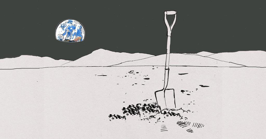 The race to build a base on the moon, Feature