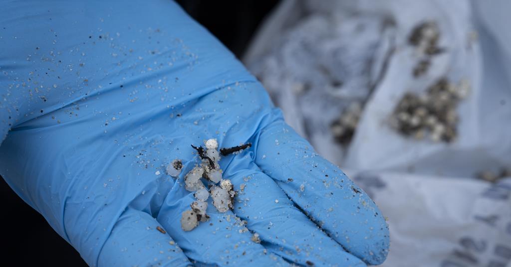 Read more about the article نشت گلوله های پلاستیکی سواحل شمال اسپانیا را آلوده می کند |  اخبار