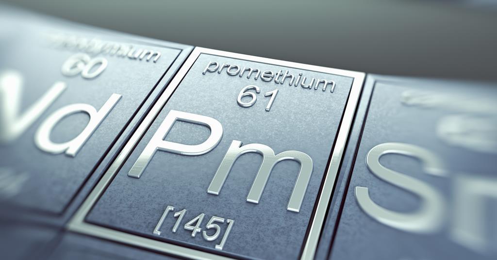 Ionisation energy of promethium fills one of the last holes in periodic ...