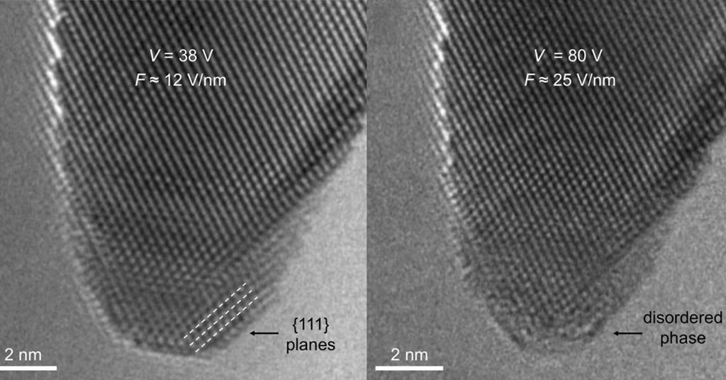 Gold melted at room temperature using electric fields Research