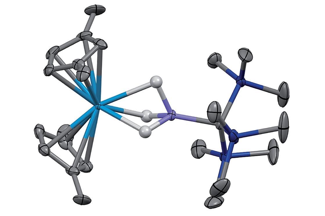 First actinidemetal complexes with dative bonds Research Chemistry