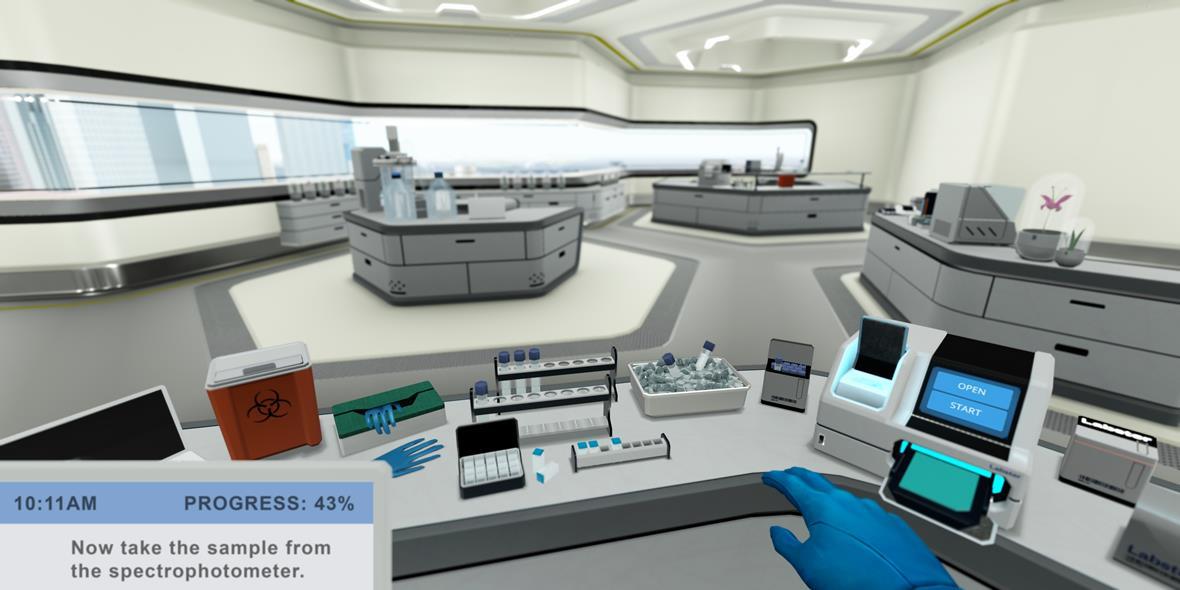 Behind the scenes of a Labster simulation | Article | Chemistry World