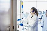 Woman in lab