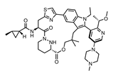The chemical structure fo Daraxonrasib