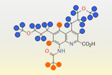 An organic molecule where some hydrogens have been replaced with deuterium