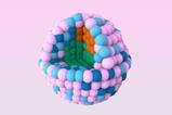 Pentametallic nanoparticle