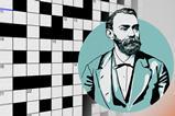 Nobel crossword 2026 grid with Alfred Nobel illustration