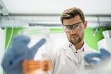 Scientist in the lab