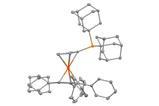 Thermal ellipsoid plot of the AdQPhos ligand