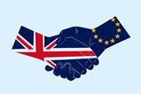 UK and EU handshake