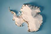 Antarctica viewed from above